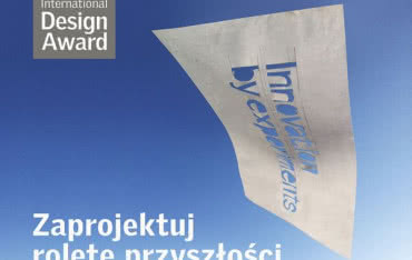 Zaprojektuj roletę przyszłości - konkurs VELUX International Design Award