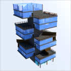 Konkurs na Projekt Architektoniczny Budynku Mieszkalnego Wielorodzinnego - II miejsce - Dawid Kątny - patronat Braas